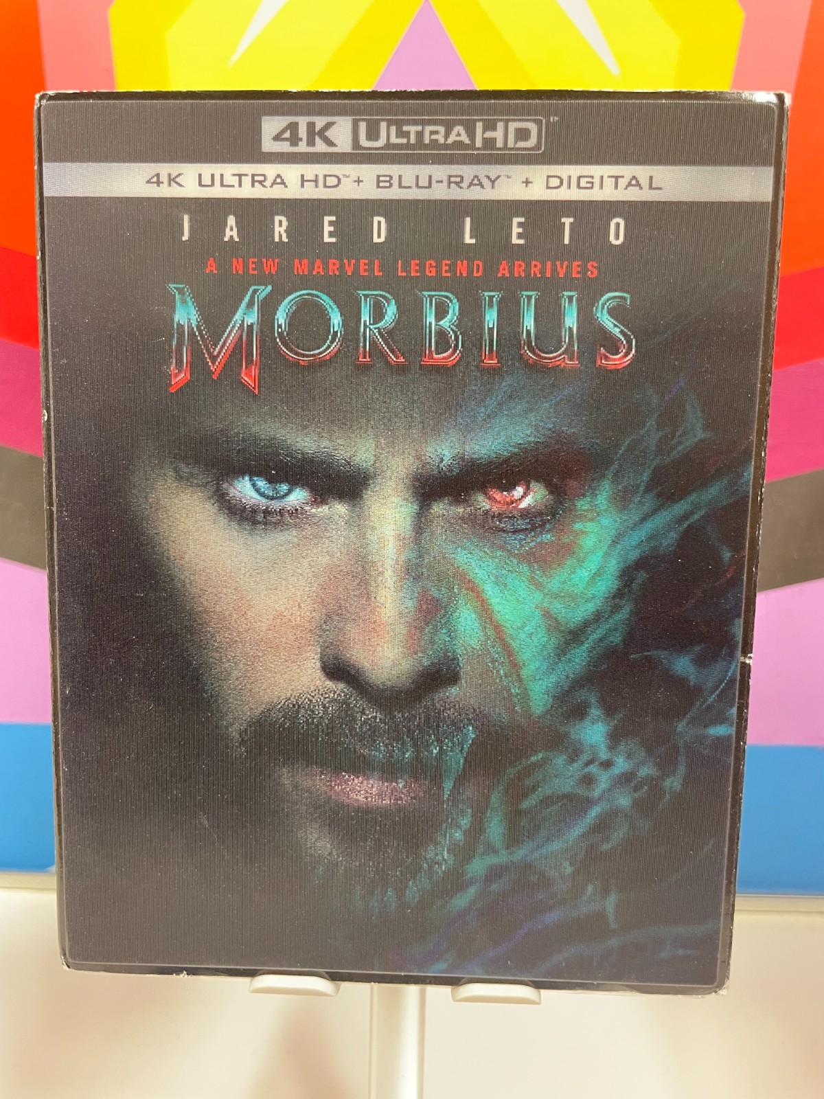 Morbius (4K / Blu-ray + Digital) NEW w/lenticular slipcover wear