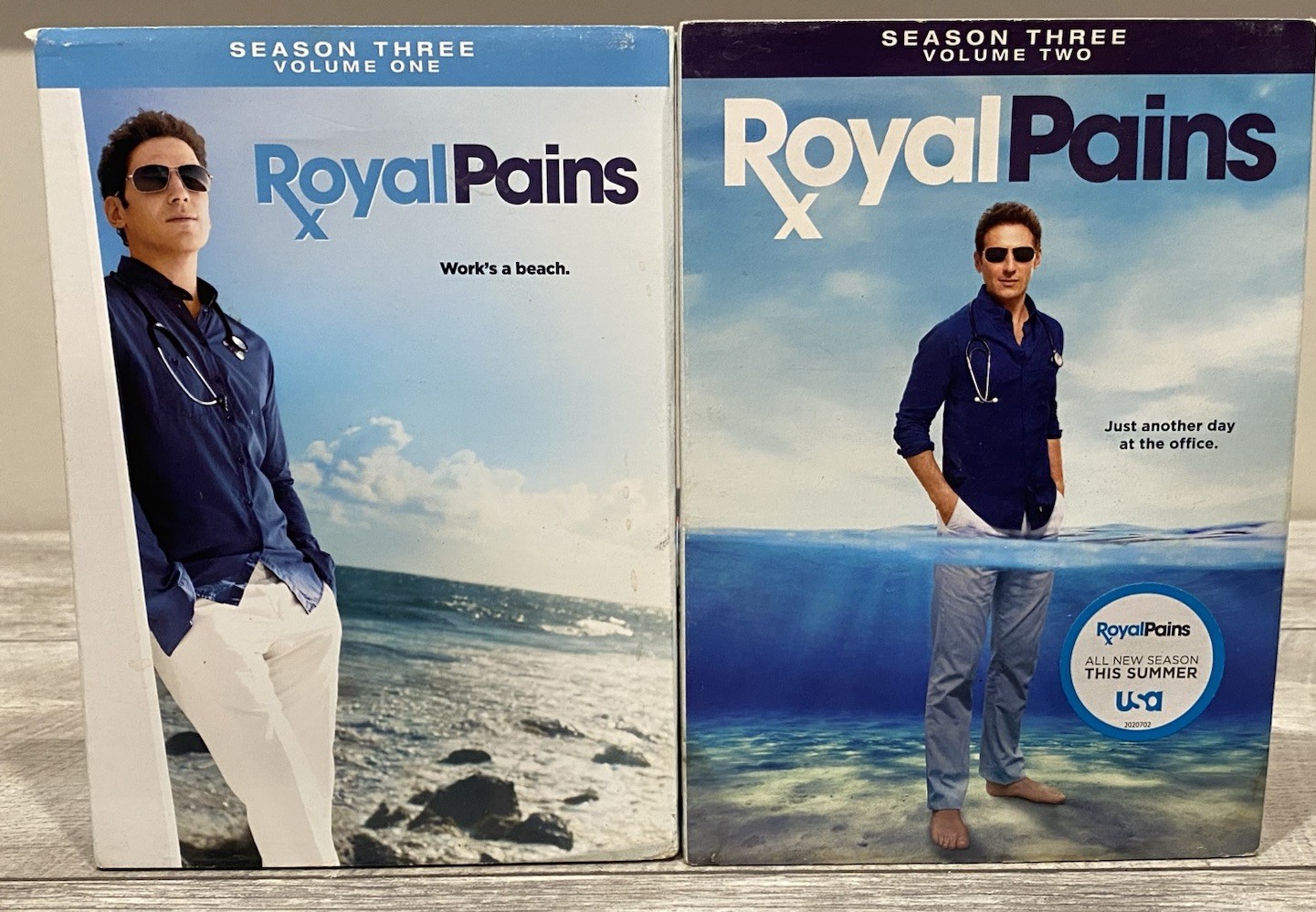Royal Pains: (DVD) Boxed Sets Seasons 1 2 3 4 5 6 7 Complete- Minty Discs