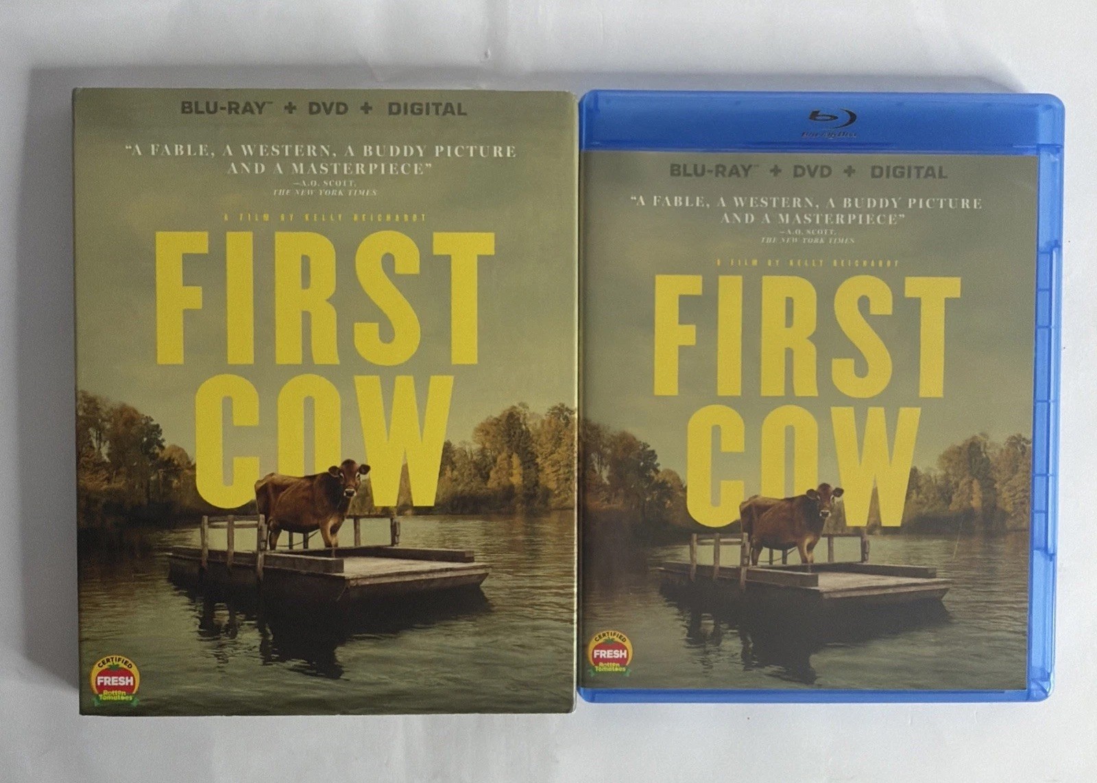 First Cow (Blu-ray, 2019) with slipcover A24 Film