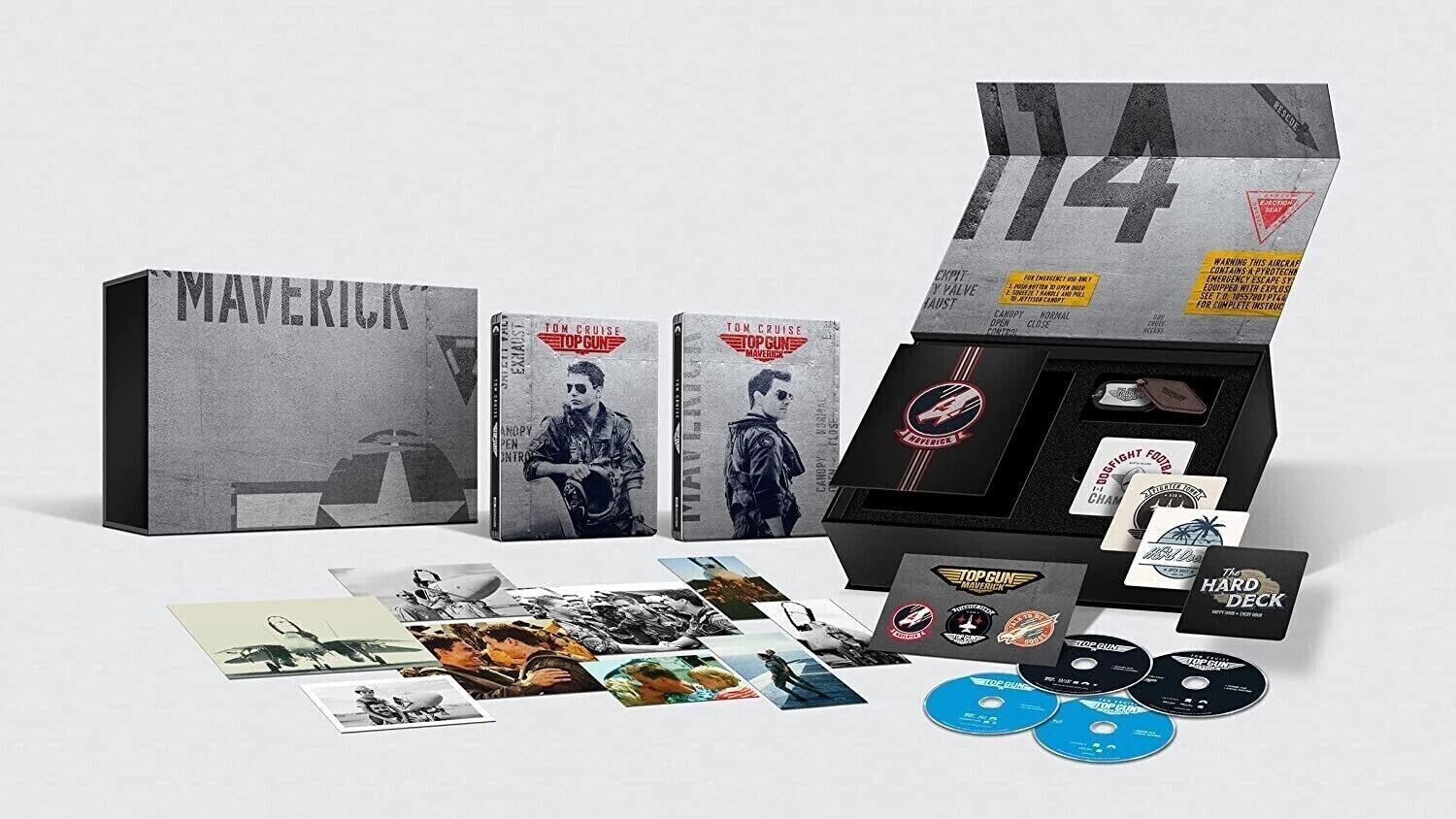 Top Gun Maverick 2-Movie Collection STEELBOOK LIMITED EDITION (4K/Blu-ray, 2022)