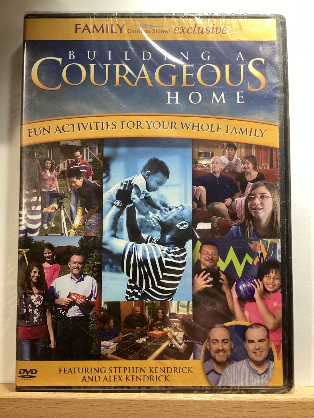 Building A Courageous Home: Fun Activities For Your Whole Family (DVD, 2011) NEW