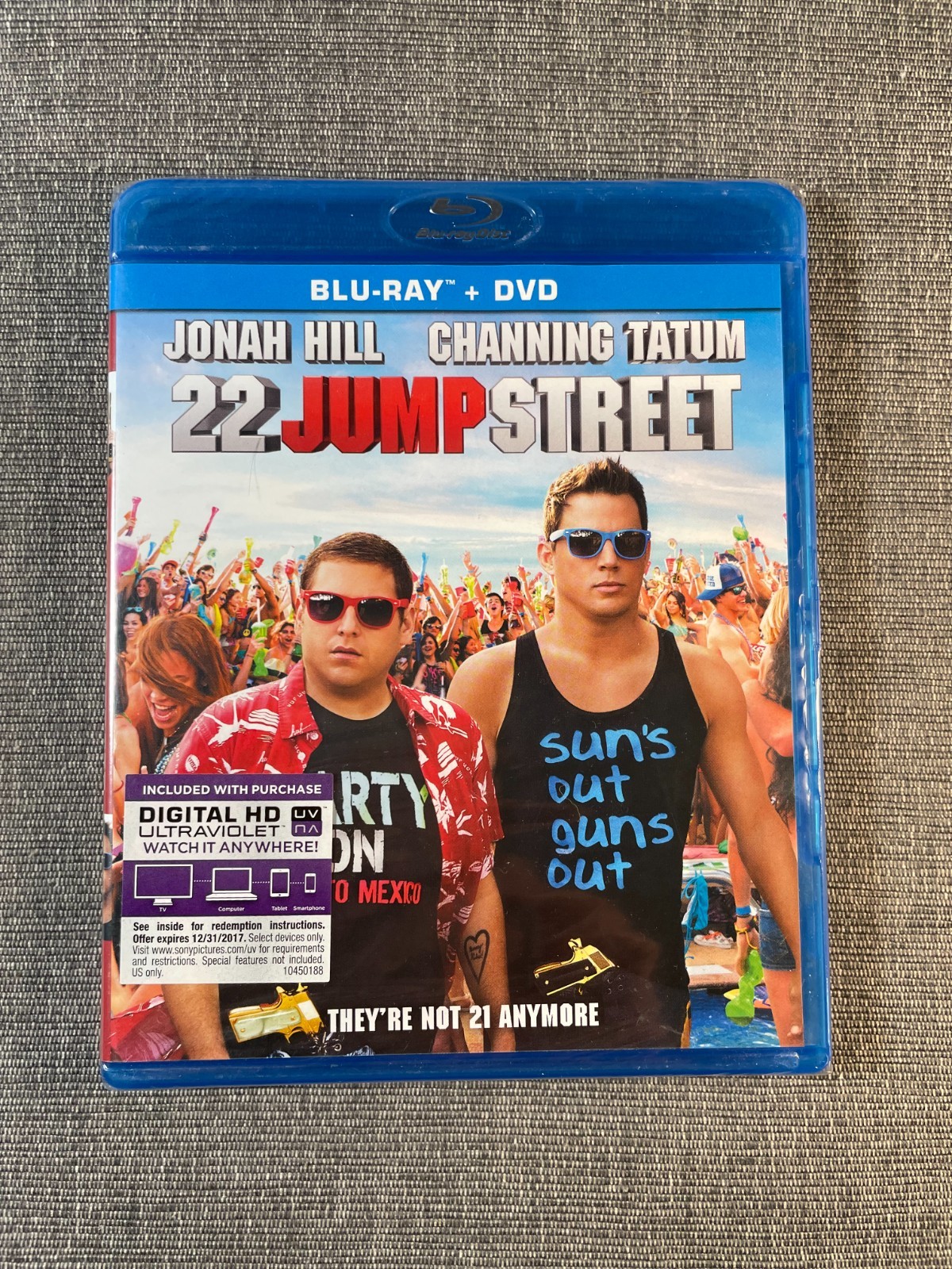 22 Jump Street Blu-ray DVD Combo Pack Jonah Hill Channing Tatum Brand NEW