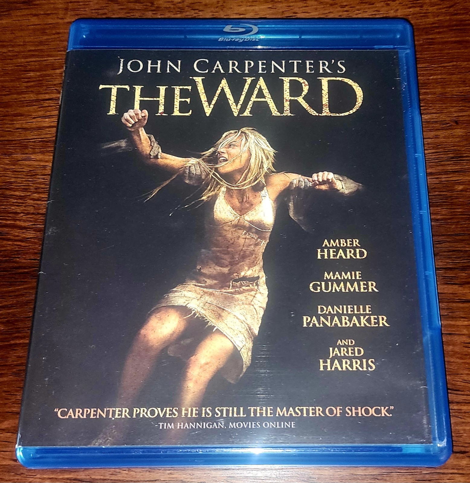 John Carpenter’s The Ward (2010) Blu Ray Region Free Amber Heard Jared Harris