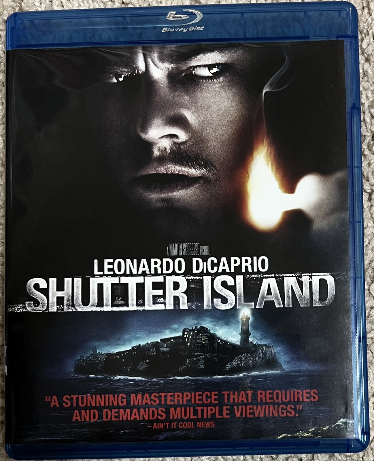 Shutter Island (Blu-ray, 2010) Directed by Martin Scorsese – Like New