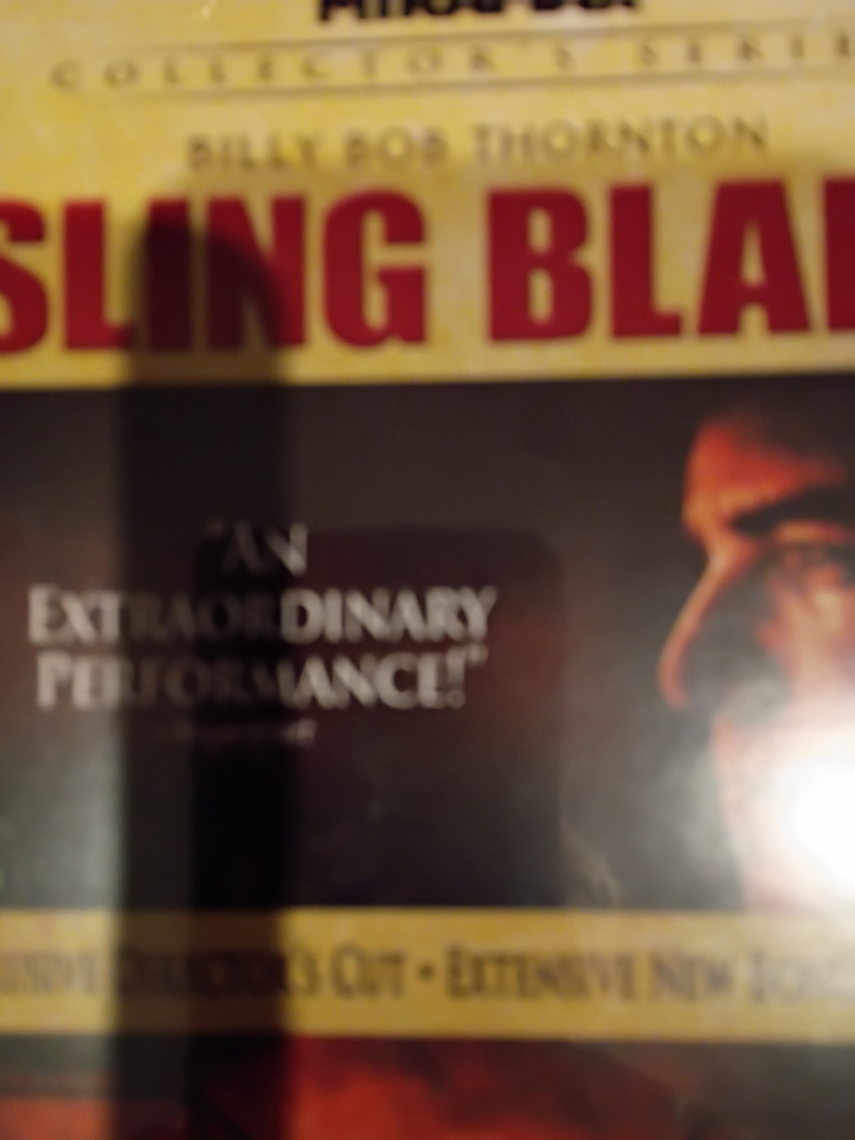 Sling Blade 2005 Two Disc Set Rare Oops Collection Series