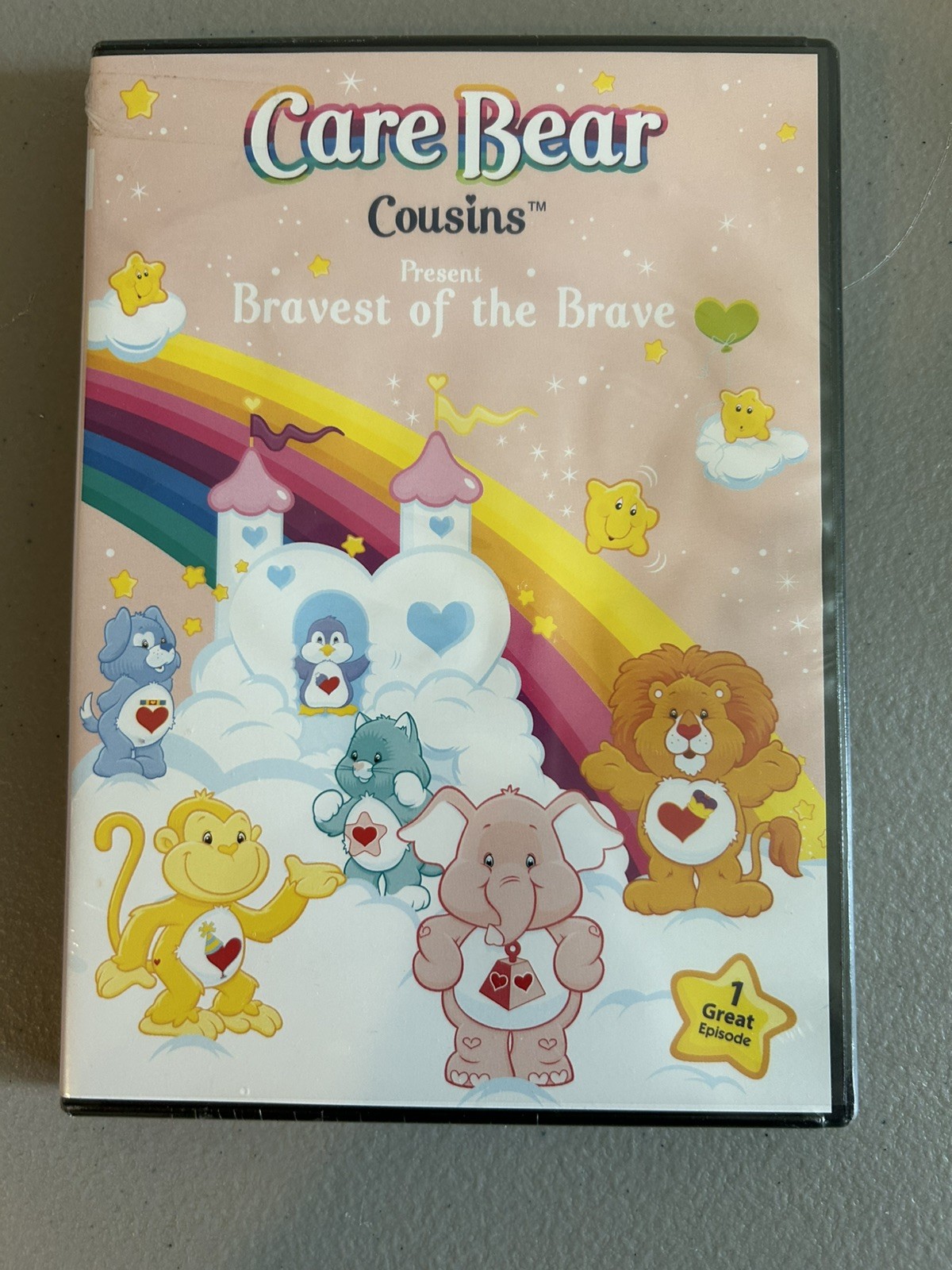 Care Bears Cousins DVD Bravest of The Brave #126 DVD Library American Greetings!