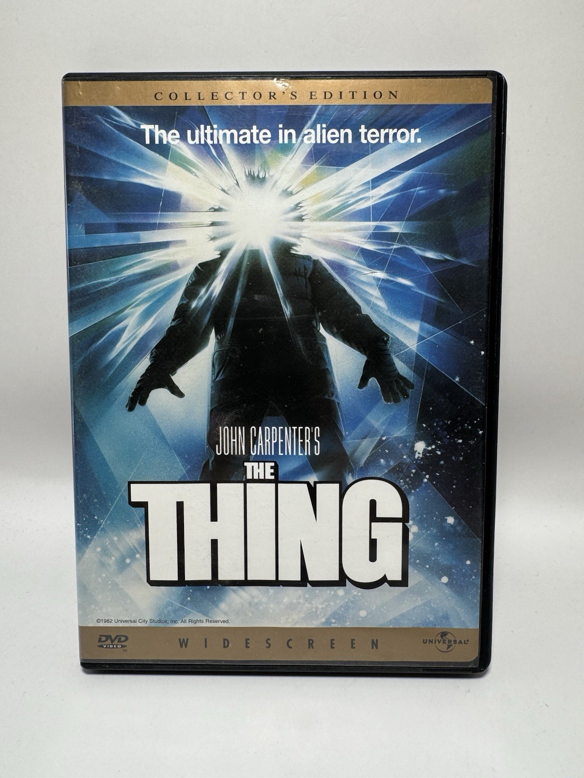 The Thing (1982) DVD John Carpenter Horror Mystery Sci-fi Kurt Russell 1998