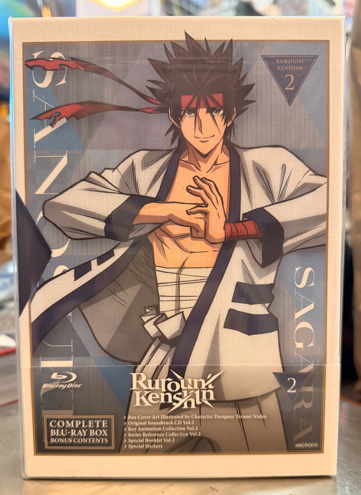 Rurouni Kenshin Vol. 2 Blu-Ray Box Set Aniplex English New
