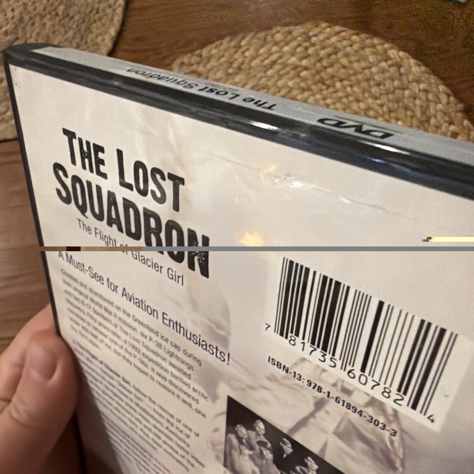 Lost Squadron Glacier Girl WWII P-38 Recover Greenland Plane Arctic PBS DVD