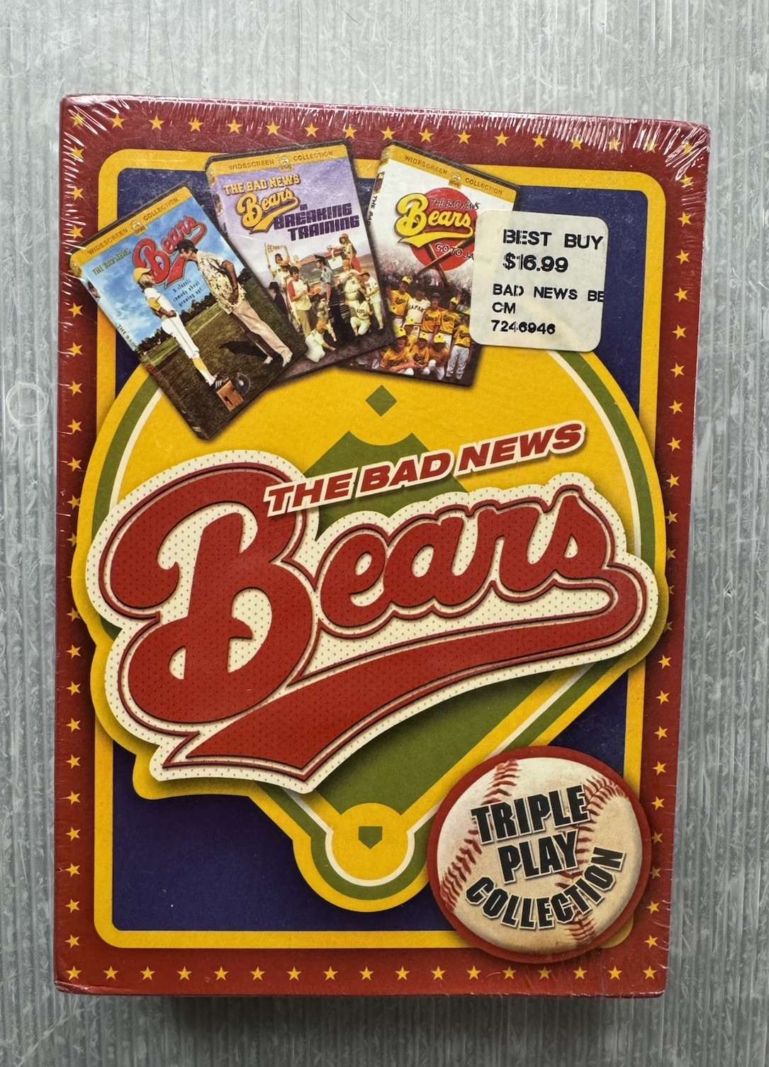 THE BAD NEWS BEARS Triple Play Collection 3 DVD BOX SET Breaking Training Japan