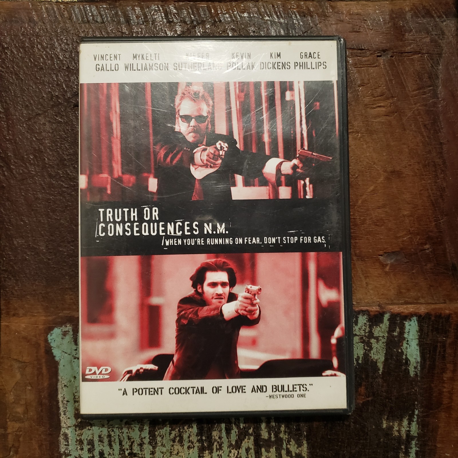 Truth or Consequences NM DVD 1998 French Spanish Subtitles Kiefer Sutherland