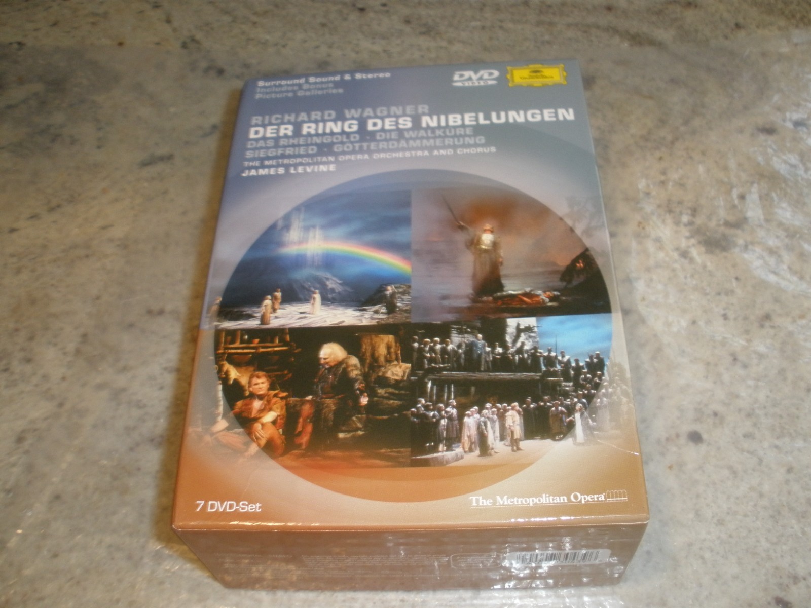 Levine/Metropolitan Opera Orchestra – Der Ring Des Nibelungen (DVD, 2002, 7-Disc