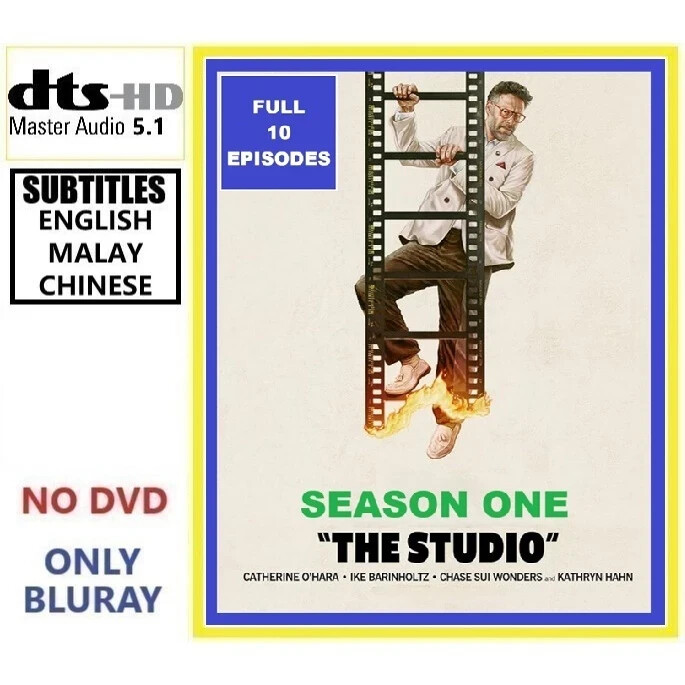 The Studio Season 1 [10 EPISODES] Comedy Drama (2025) Brand New & Sealed