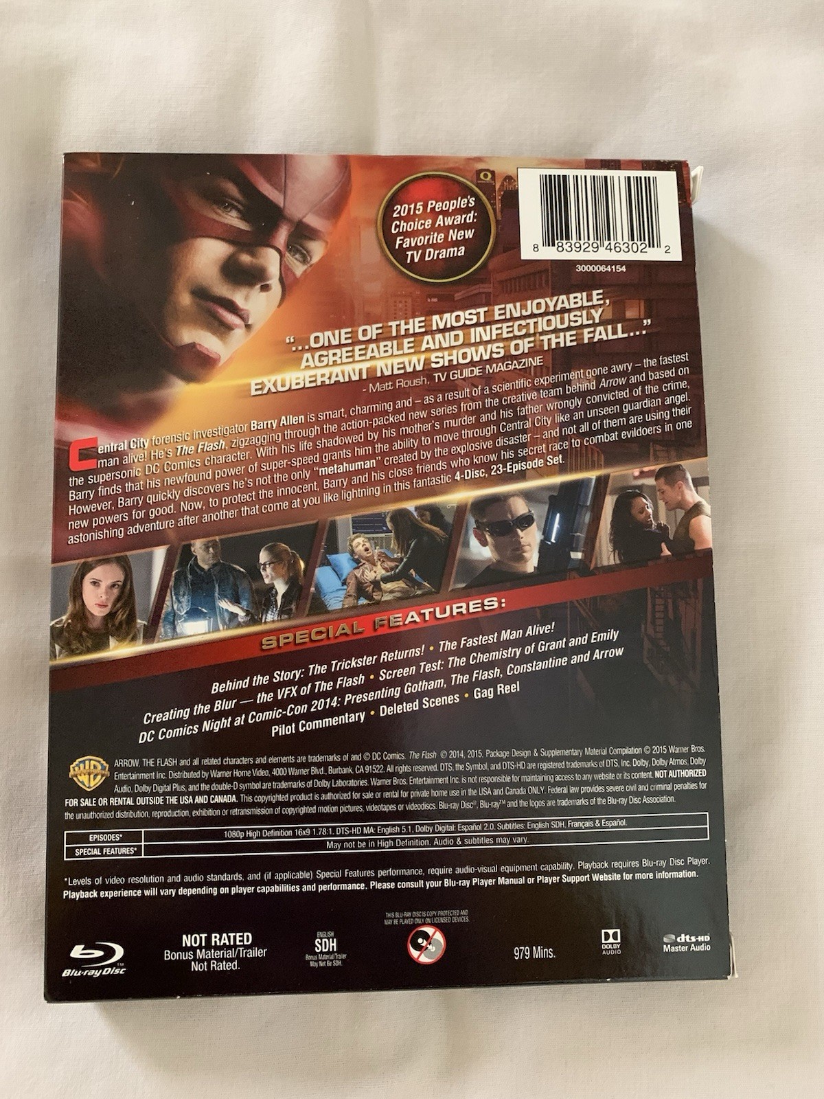 Warner Home Video The Flash Complete First Season Blu-ray