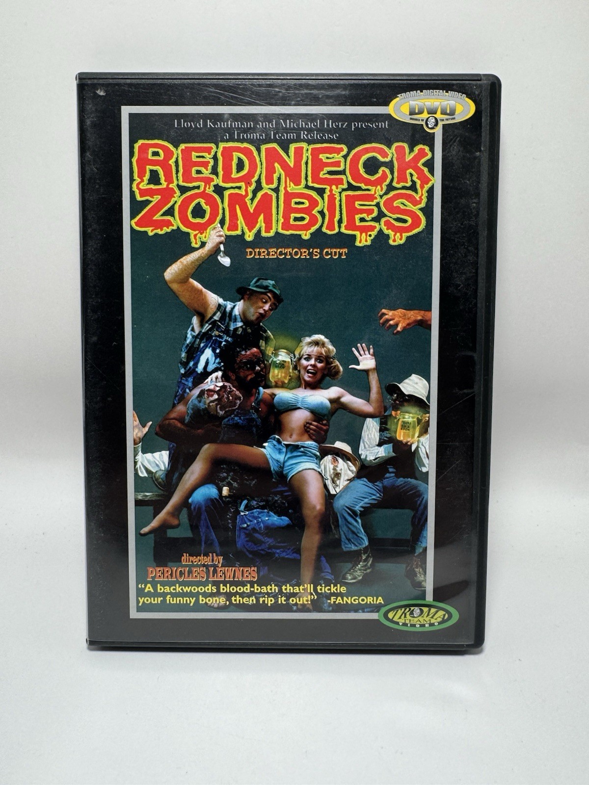 Redneck Zombies (DVD, 1987) Directors Cut Troma Team Video Horror Gory Comedy