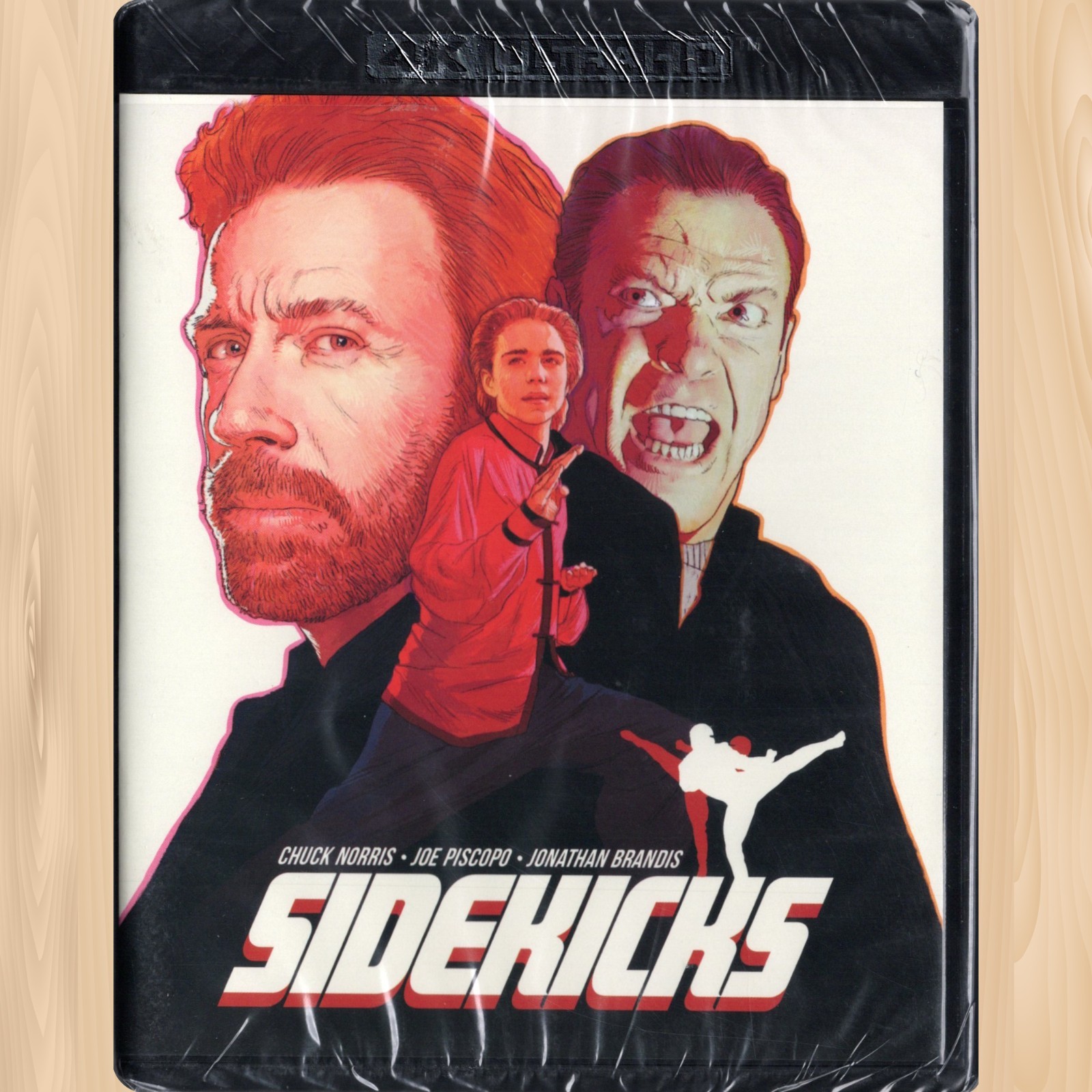 Chuck Norris SIDEKICKS Vinegar Syndrome 4K Ultra HD + BLU-RAY Beau Bridges 0507