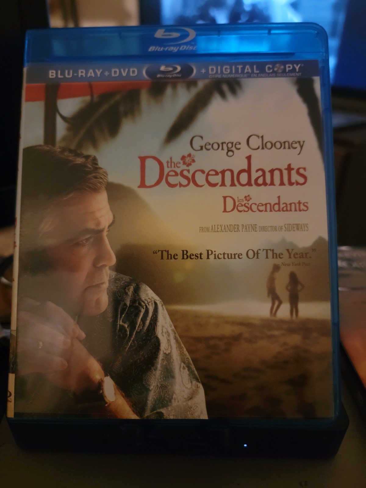 The Descendants Blu-ray + Digital Copy R 2011 Fox Searchlight Clooney 115 Min