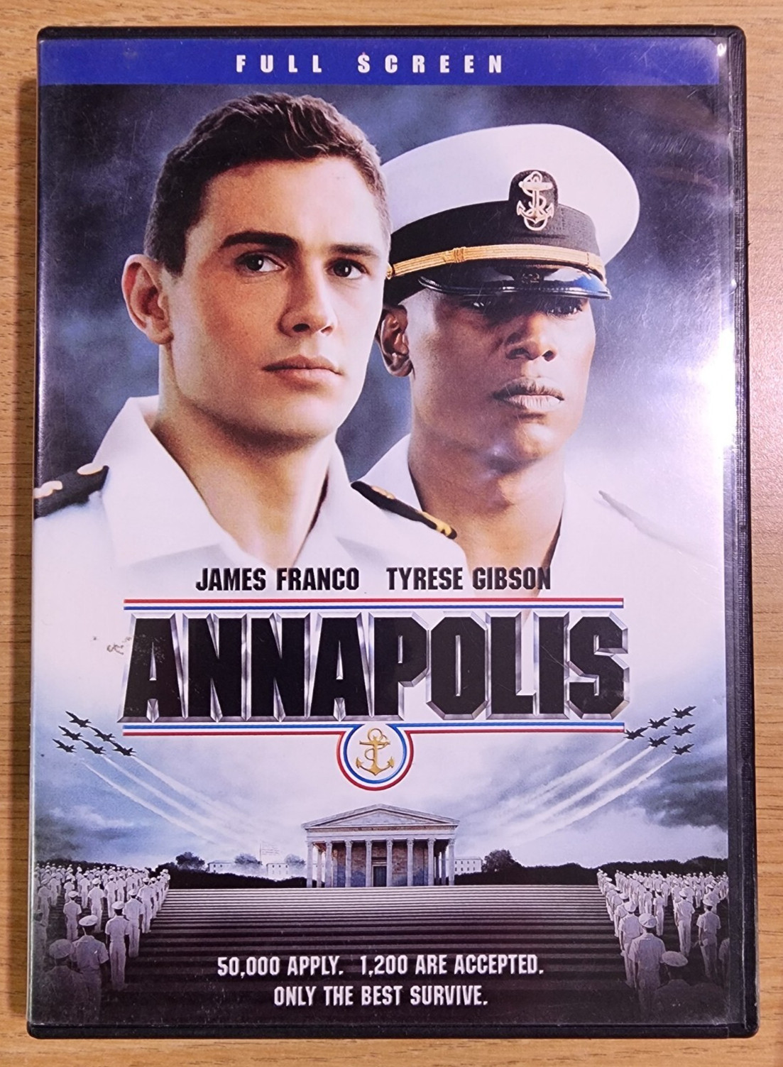 Annapolis (DVD, 2006, Full Screen) James Franco, Tyrese Gibson
