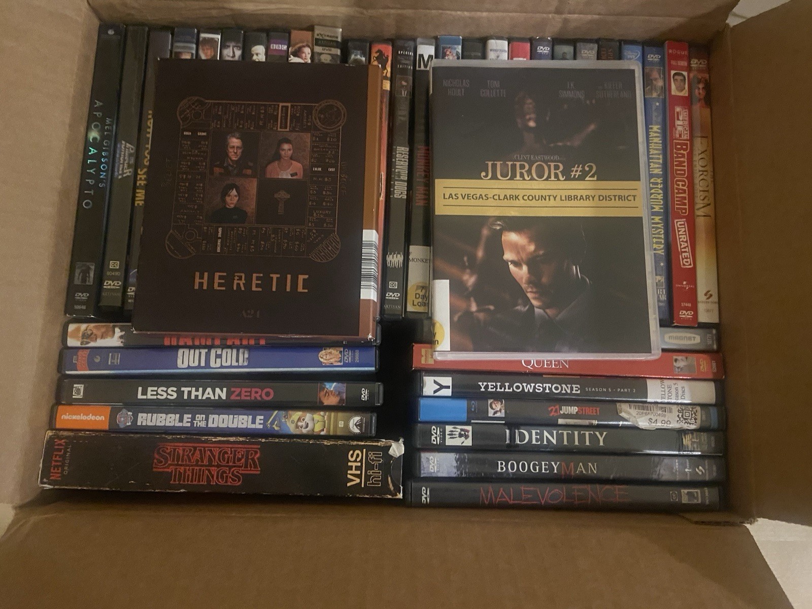 DVD Lot of 40 + 4K Heretic A24