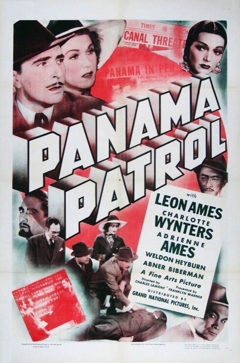 PANAMA PATROL 1939 CRIME DRAMA ON DVD