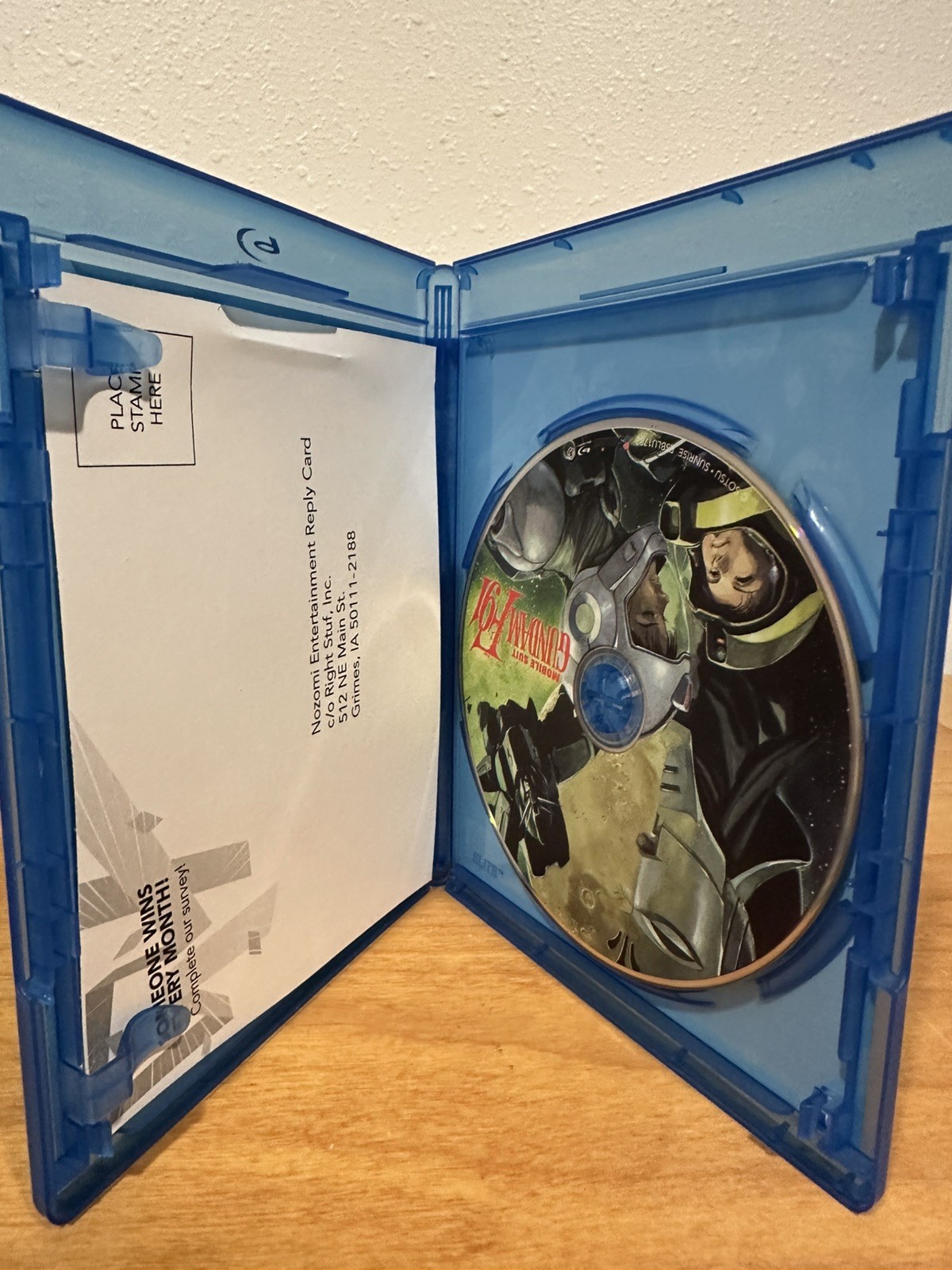 Mobile Suit Gundam F91 Blu-Ray Anime Movie OOP RightStuf Nozomi Sunrise Tomino
