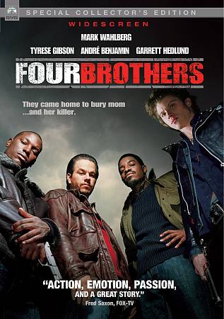 Four Brothers (DVD, 2013) Disc Only, No Case. Tested And Works Perfectly