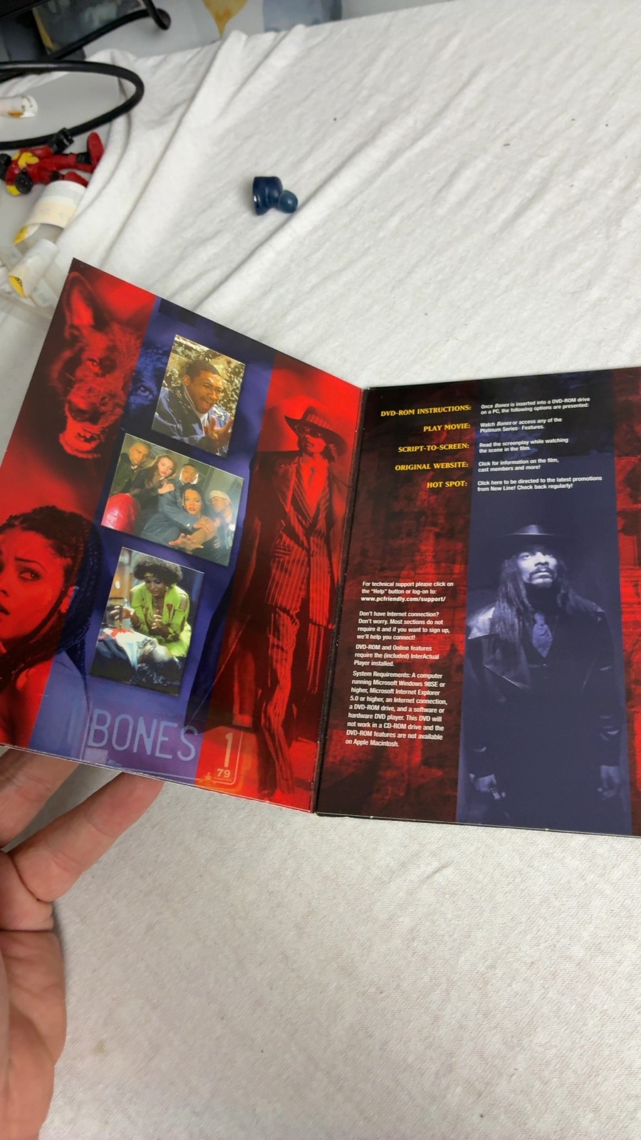 New Line Home Video Bones DVD **Save up to 45%** Ernest R. Dickerson Snoop Dogg