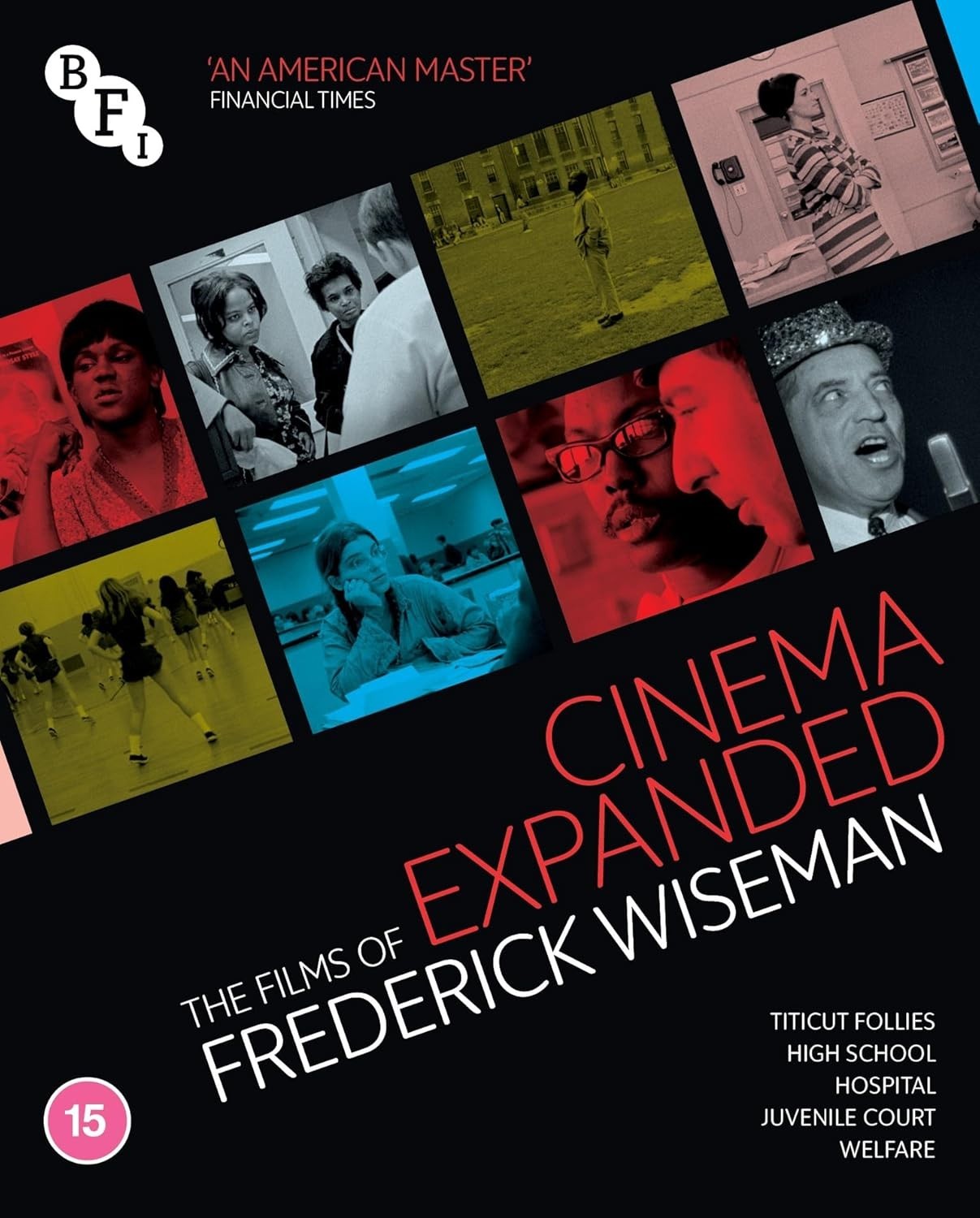 Cinema Expanded: The Films of Frederick Wiseman Blu-Ray NEW (Region B/Not USA)