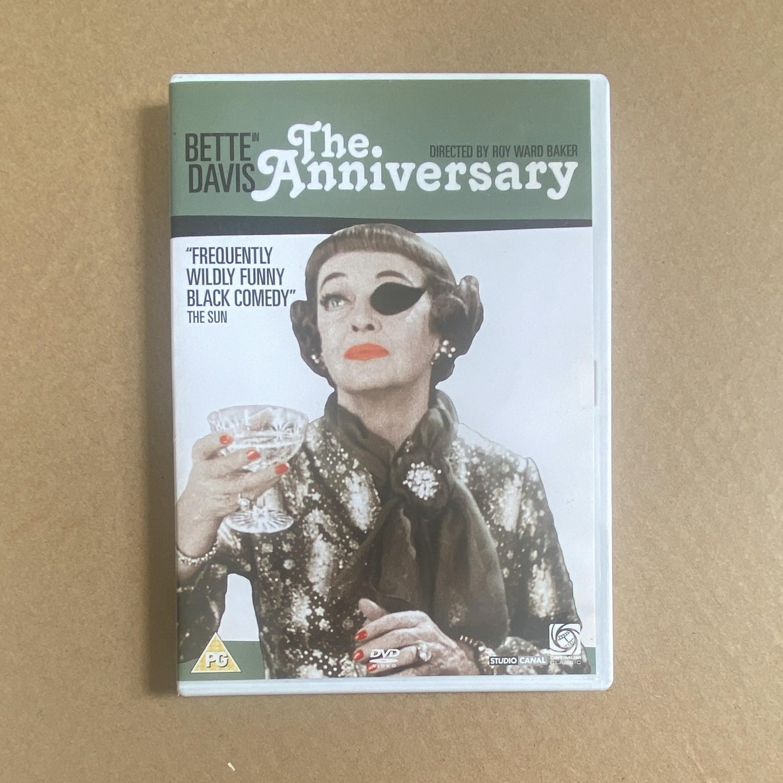 StudioCanal The Anniversary DVD Bette Davis Widescreen PG Region 2 91min