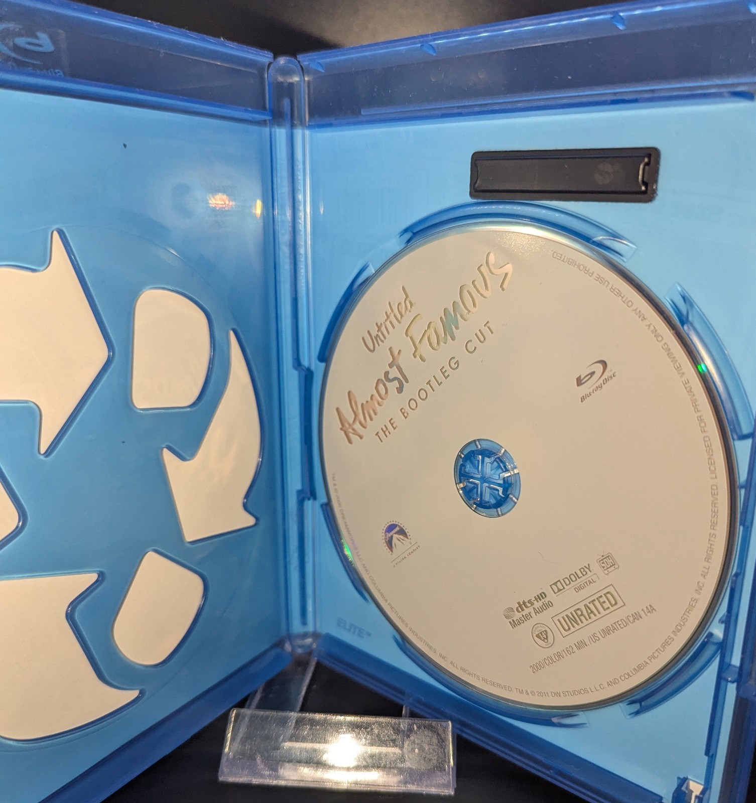 USED Almost Famous Blu-Ray (Director’s Cut Bootleg Cut Edition)
