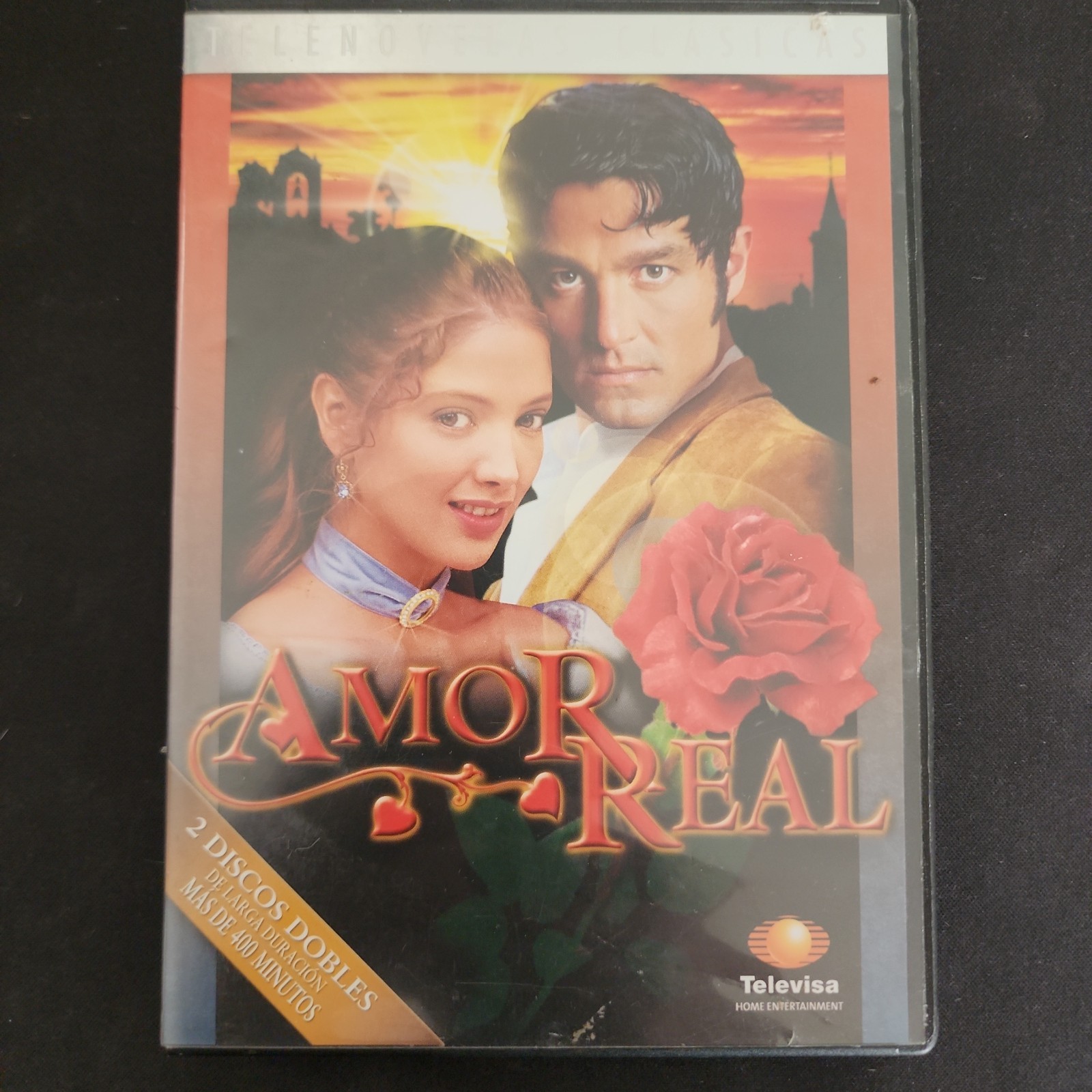 Amor Real DVD 2 Disc Set Televisa Telenovela Spanish English Subs Xenon