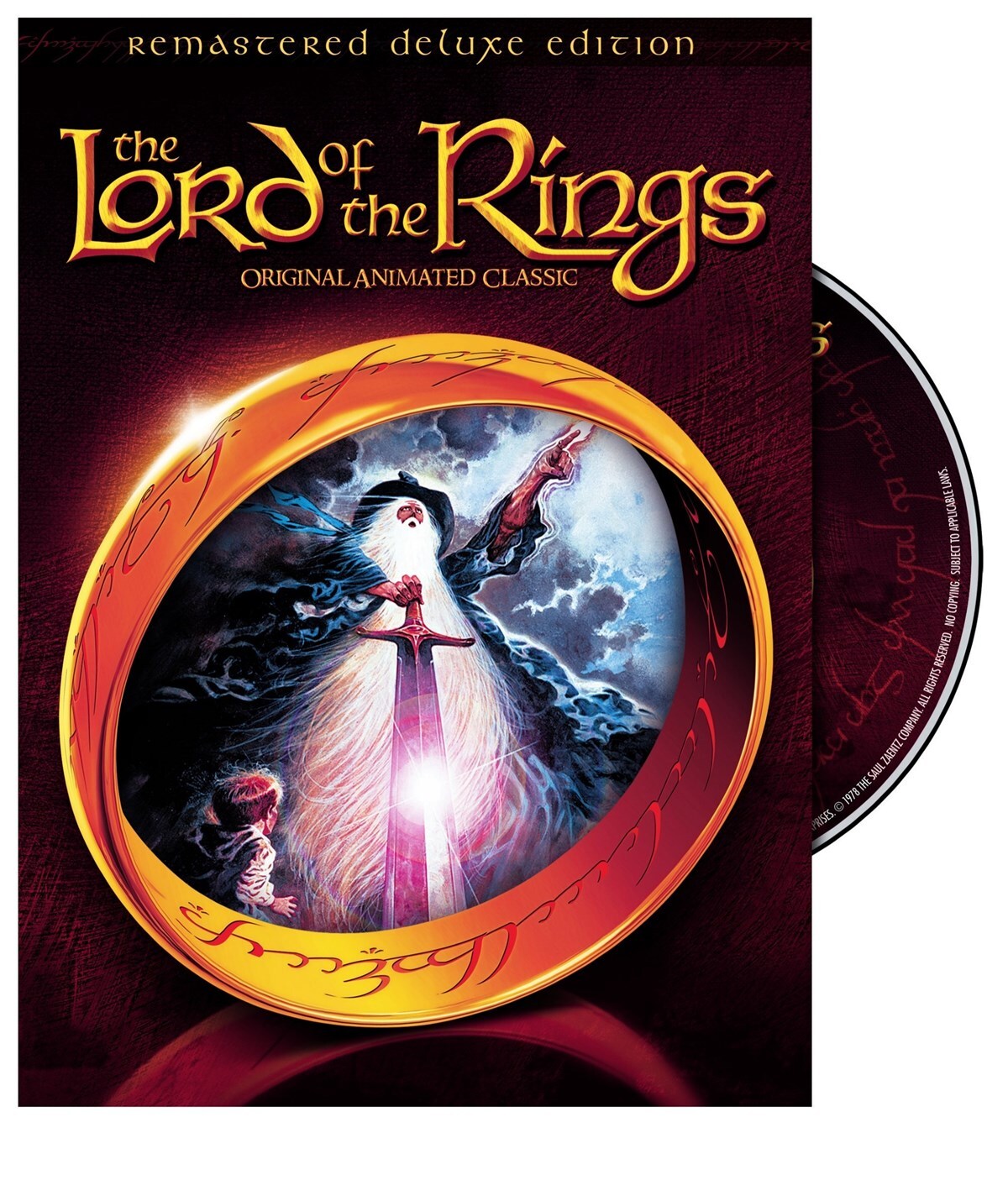 Lord of the Rings Animated Deluxe Edition DVD William Squire NEW