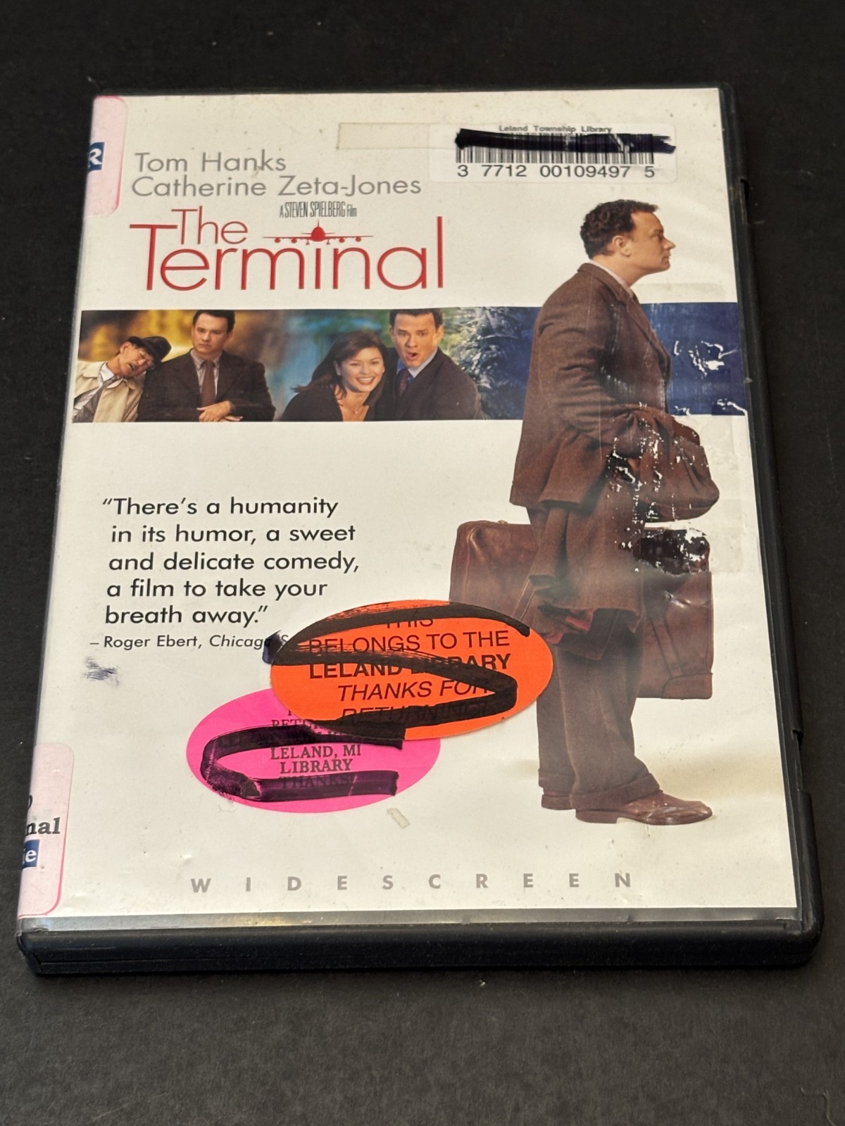 The Terminal DVD Widescreen Edition Tom Hanks Catherine Zeta-Jones Ex-Library