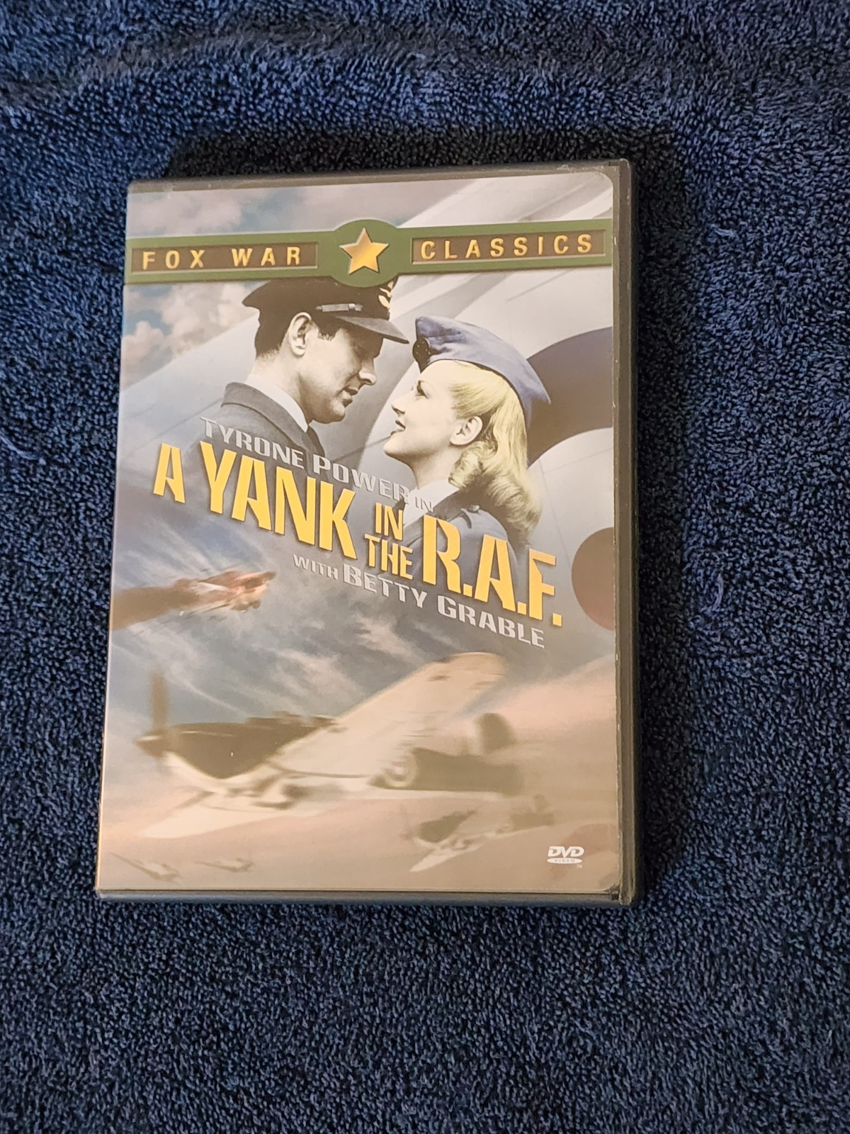 A Yank in the R.A.F. (DVD) Tyrone Power, Betty Grable FS B&W Used