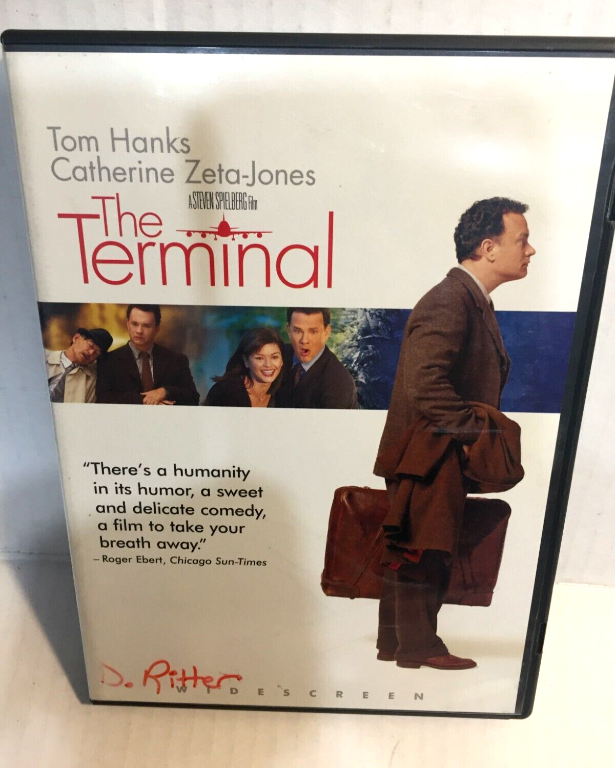 The Terminal DVD Tom Hanks / WS / Ships Same Day with Tracking