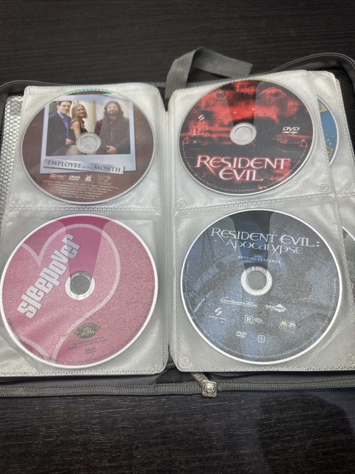 DVD Lot Assorted 53 DVD’s With Case, Case Holds 80