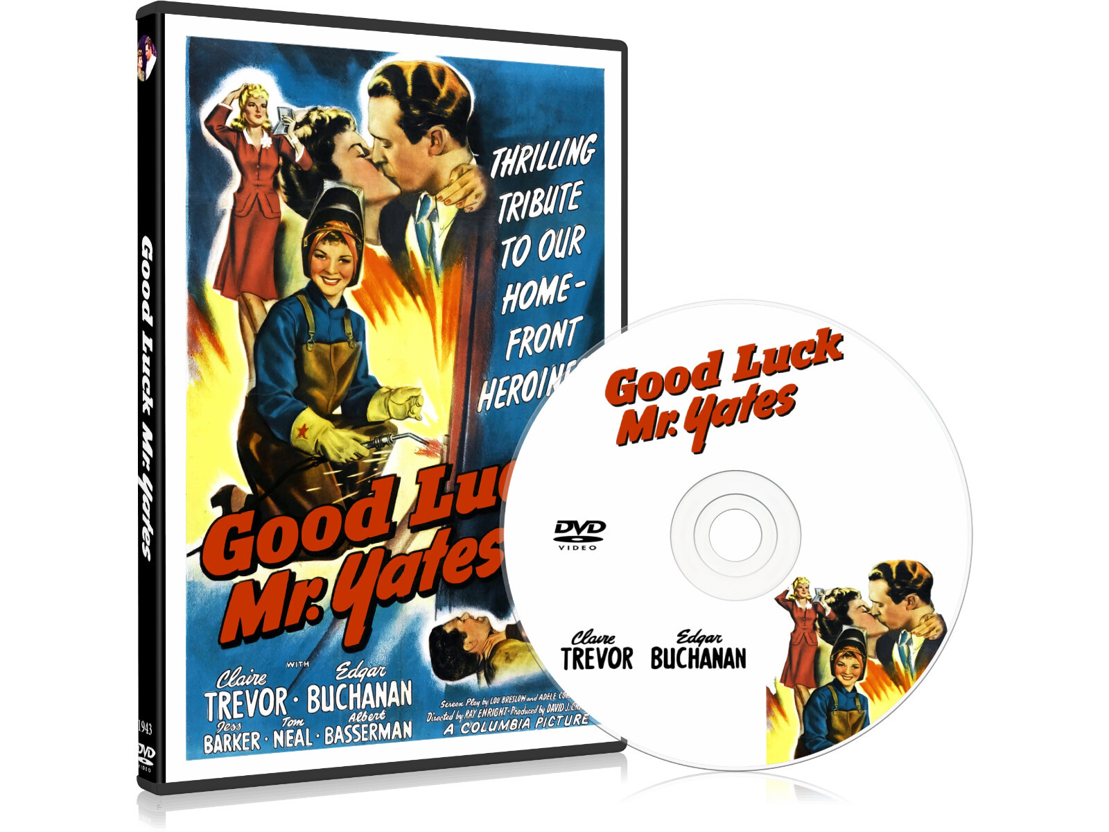 Good Luck, Mr. Yates (1943) Action, Drama, Romance DVD