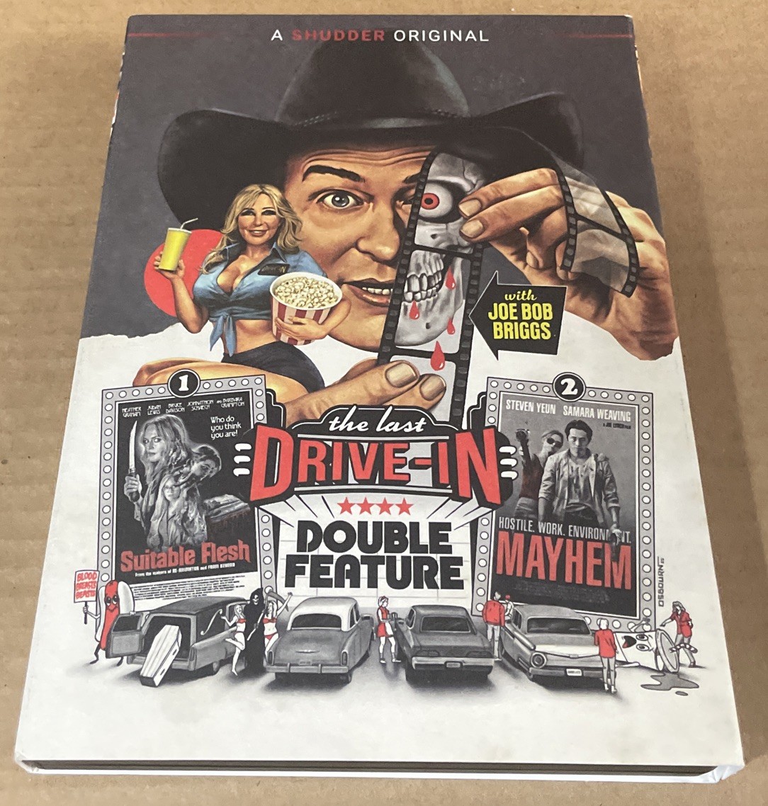 The Last Drive-In with Joe Bob Briggs: Mayhem / Suitable Flesh (DVD, 2025)
