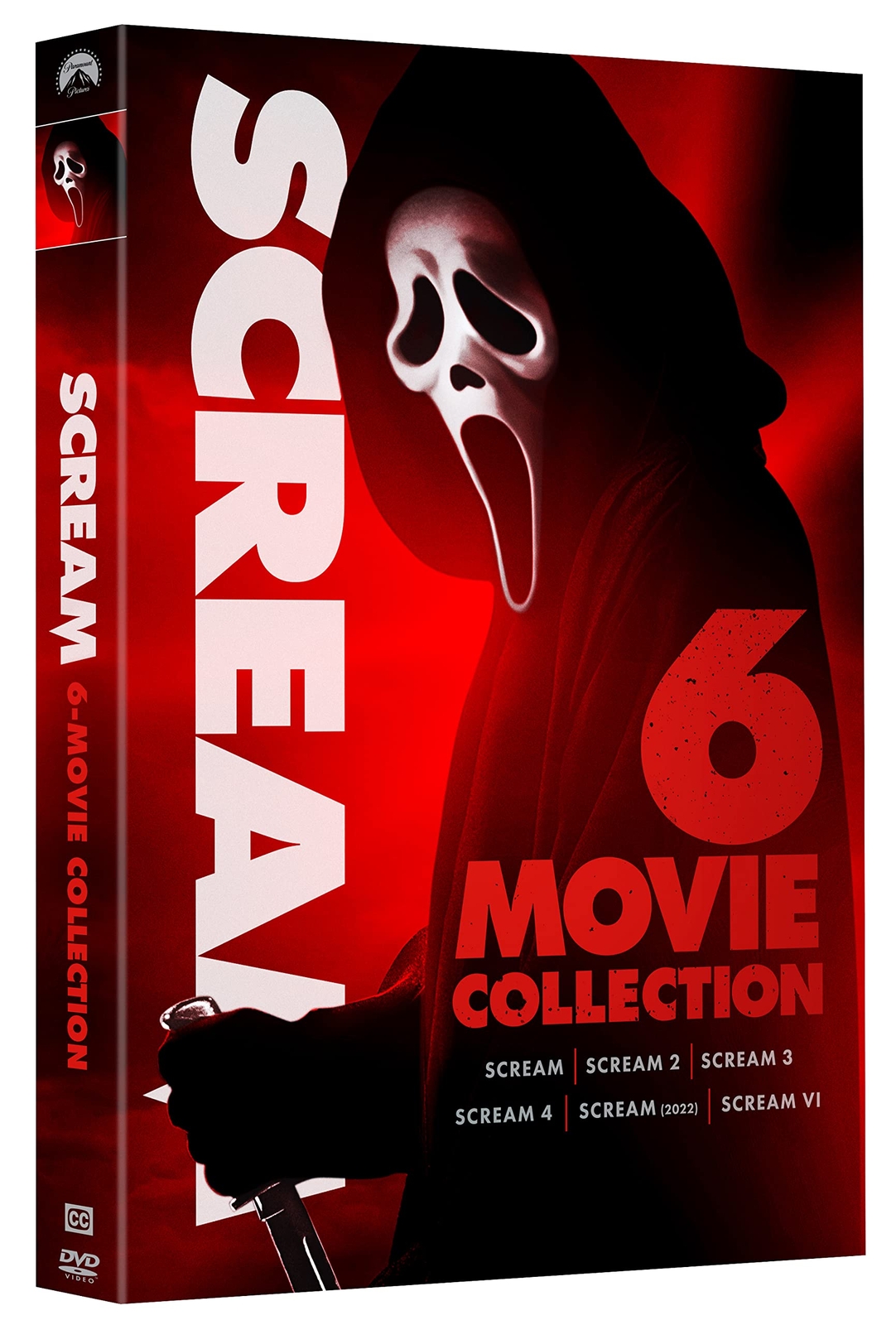Scream Complete Collection 1996 2023 Six Disc Box Set Horror Movies