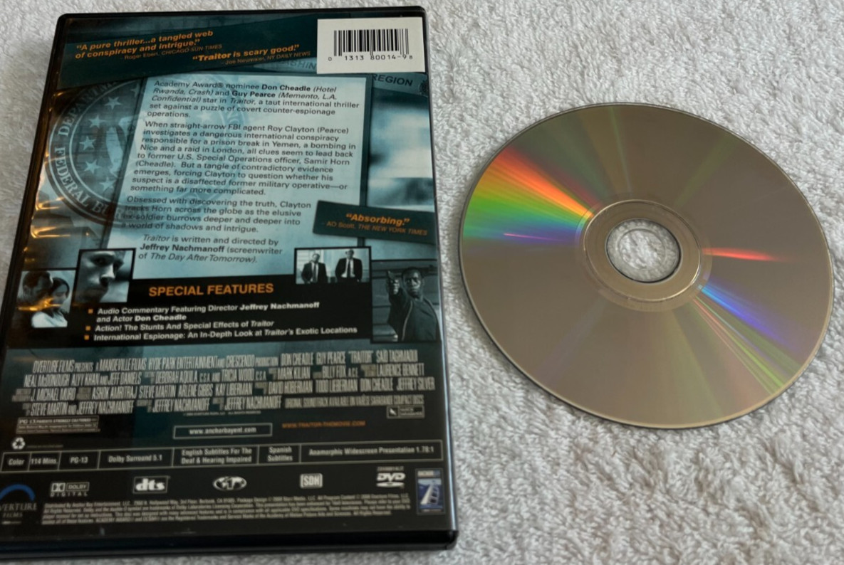 Traitor (DVD, 2008)