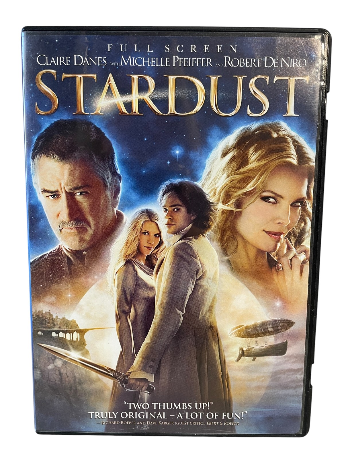 Stardust DVD 2007 Full Screen Claire Danes Michelle Pfeiffer Robert De Niro