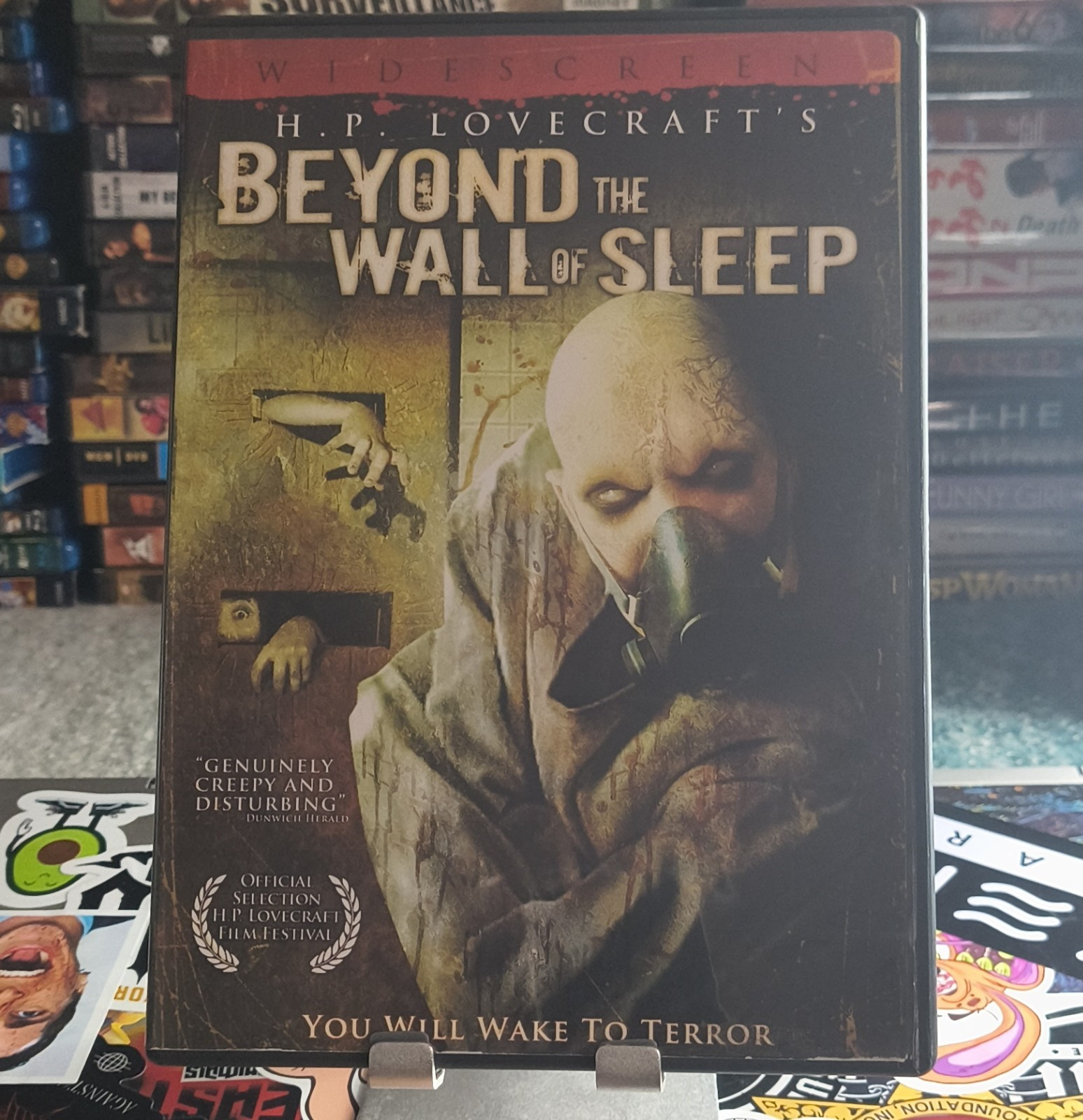 Lionsgate Beyond the Wall of Sleep DVD, Widescreen, Savini, Horror, R, 84 Min