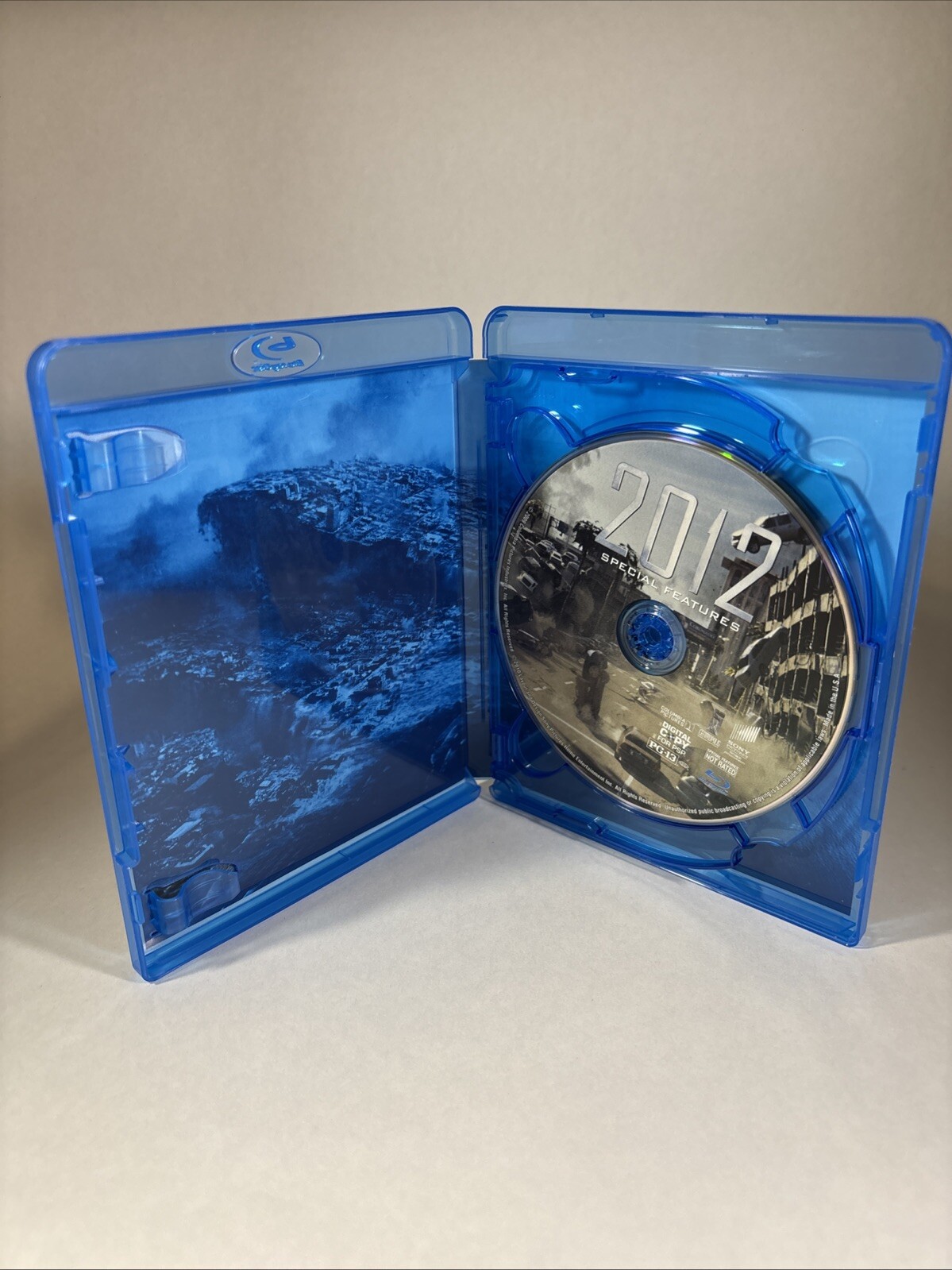 2012 Blu-ray (2-Disc Set) – Great Condition – Shipped by Box – Tested