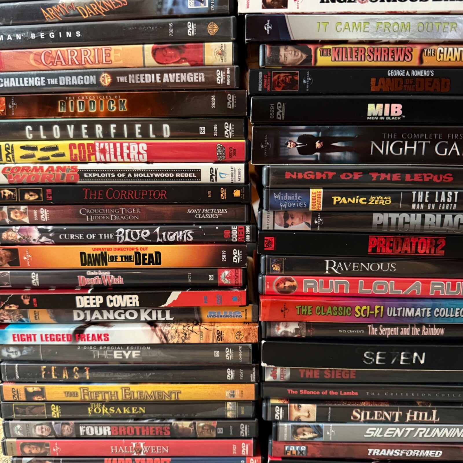 $2.99 and up DVDs, Complete w/Cases – Sci-Fi, Horror, Action, Box Sets, OOP!
