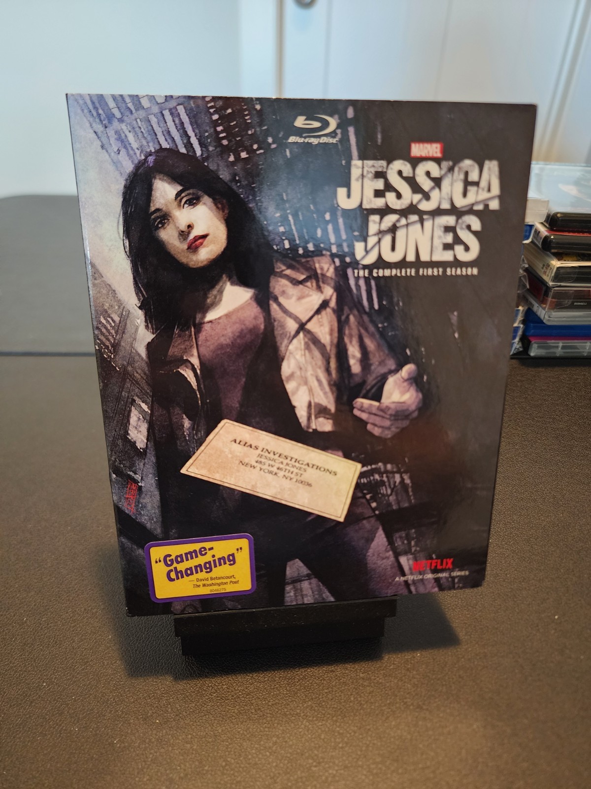 Jessica Jones: the Complete First Season (Marvel) (Blu-ray, 2015) w/slipcover