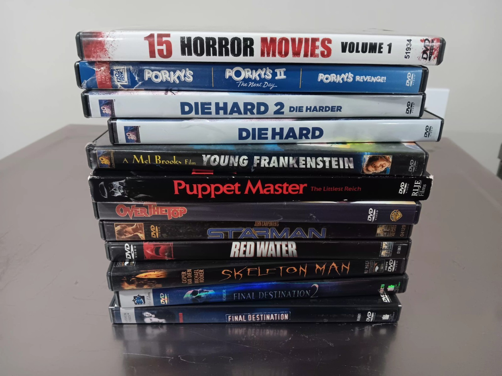 Horror Action Dvd Mixed Lot