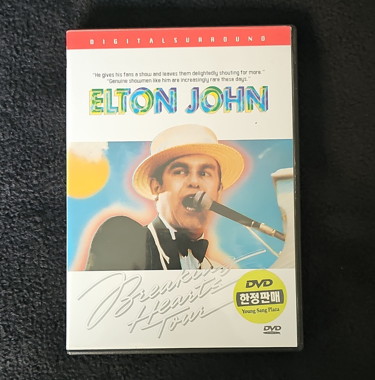 Elton John Breaking Hearts Tour DVD 2003 Digital Surround Korean Subs 4:3