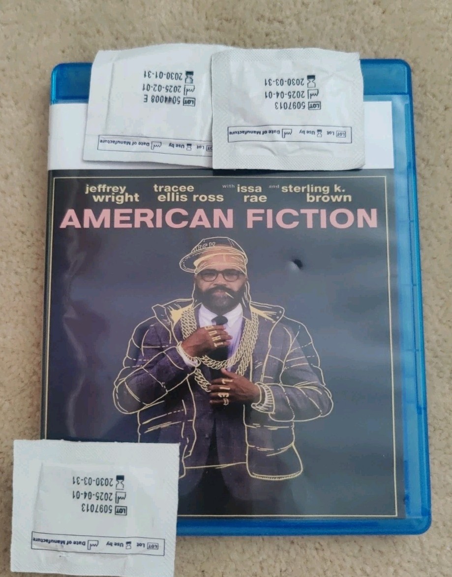 American Fiction [Blu-ray, 2023] Excellent Ex Library Ships Free