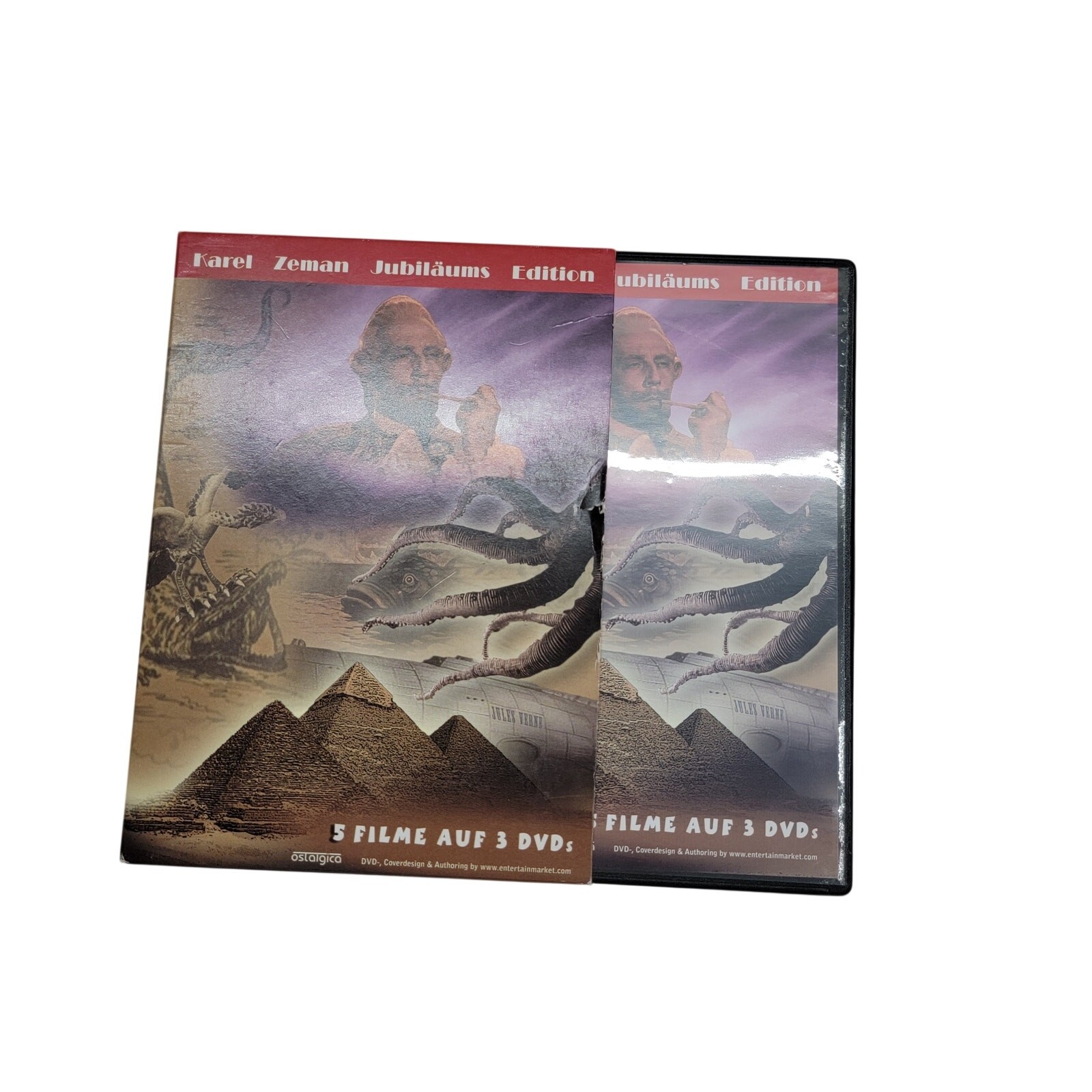 Karel Zeman Jubilaums Edition 3 DVD Set 5 Films Baron Munchhausen Ostalgica
