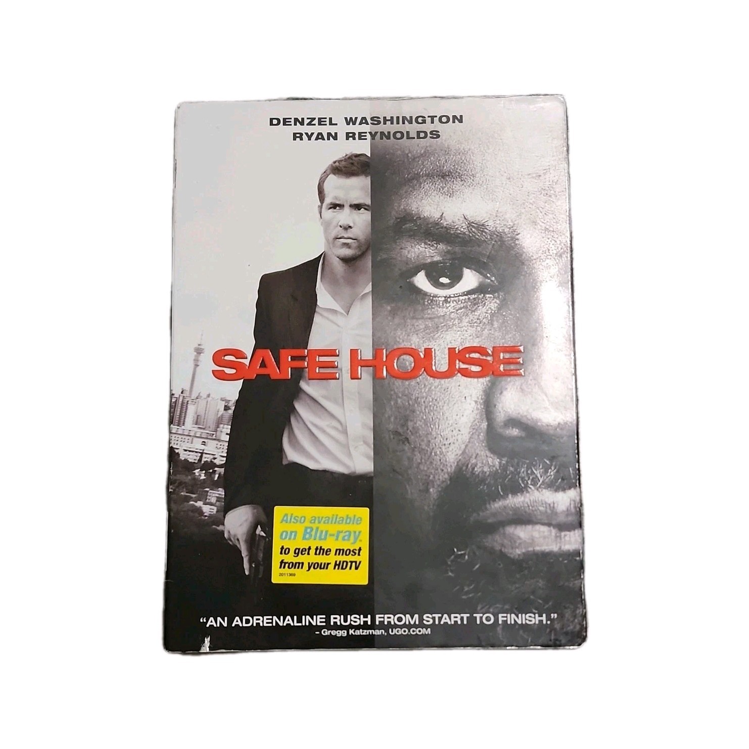 Safe House DVD (2012) R 115 Min w/ Denzel Washington – Universal